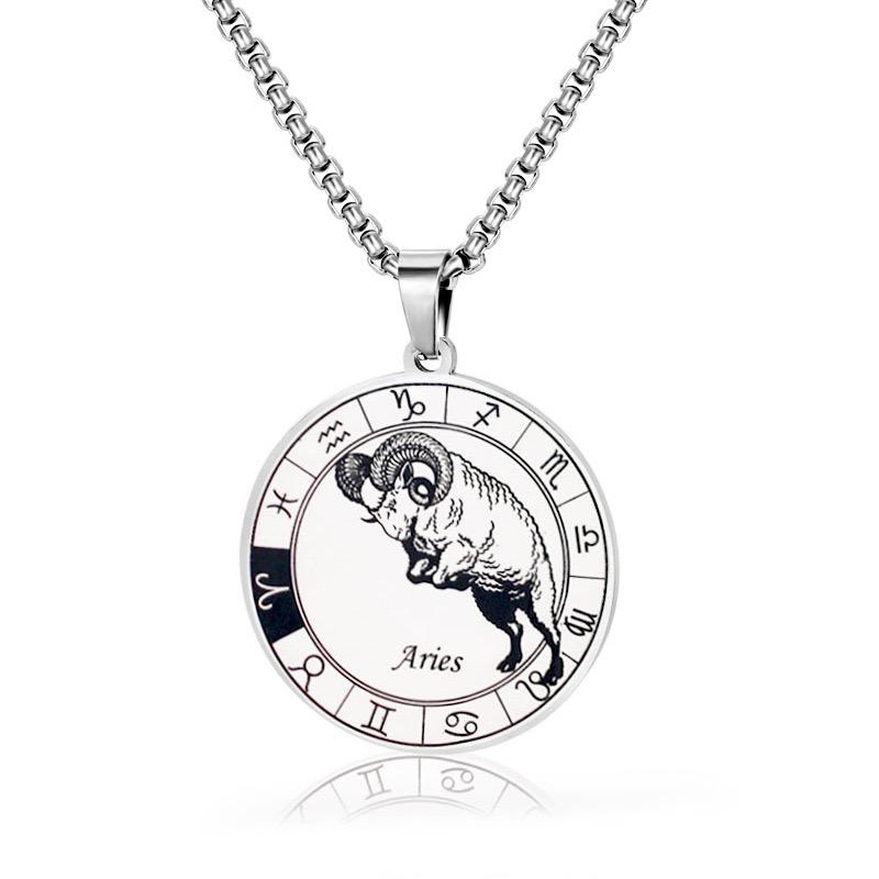 Zodiac Signet Pendant