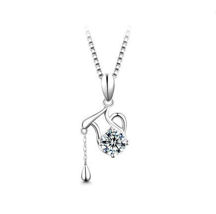 Zodiac Moissanite Necklace