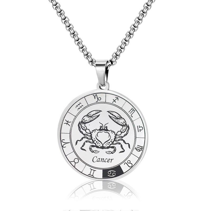 Zodiac Signet Pendant
