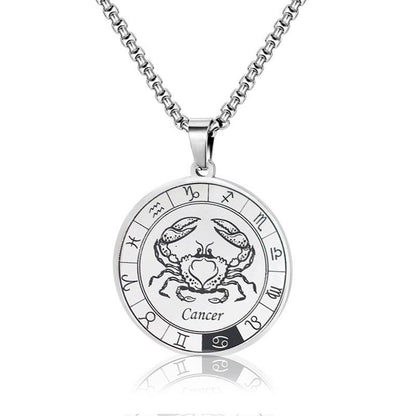 Zodiac Signet Pendant