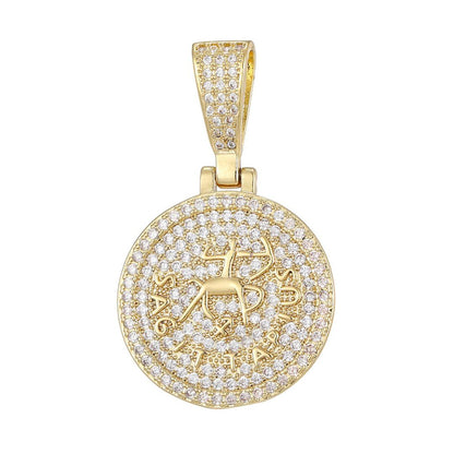 Celestial Luxe Zodiac Medallion
