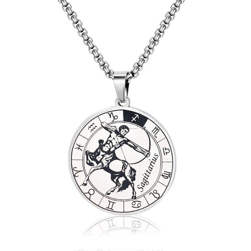 Zodiac Signet Pendant