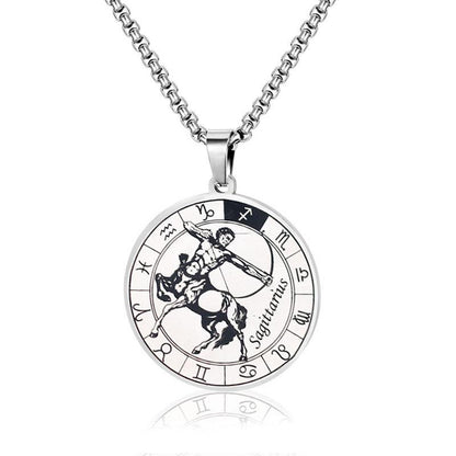 Zodiac Signet Pendant