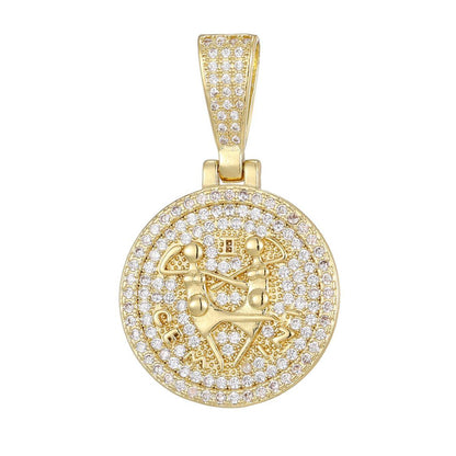 Celestial Luxe Zodiac Medallion