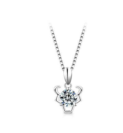 Zodiac Moissanite Necklace