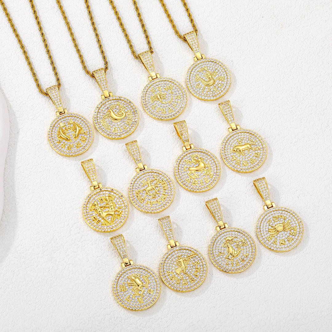 Celestial Luxe Zodiac Medallion