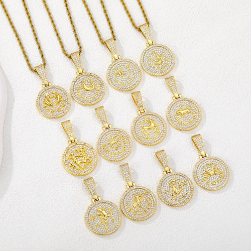 Celestial Luxe Zodiac Medallion