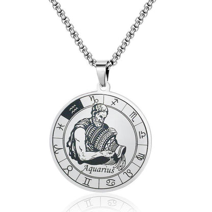 Zodiac Signet Pendant