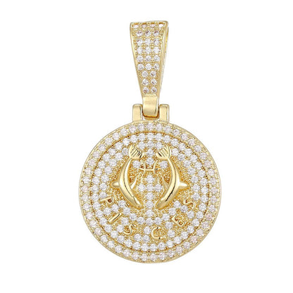 Celestial Luxe Zodiac Medallion