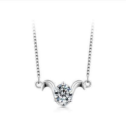 Zodiac Moissanite Necklace