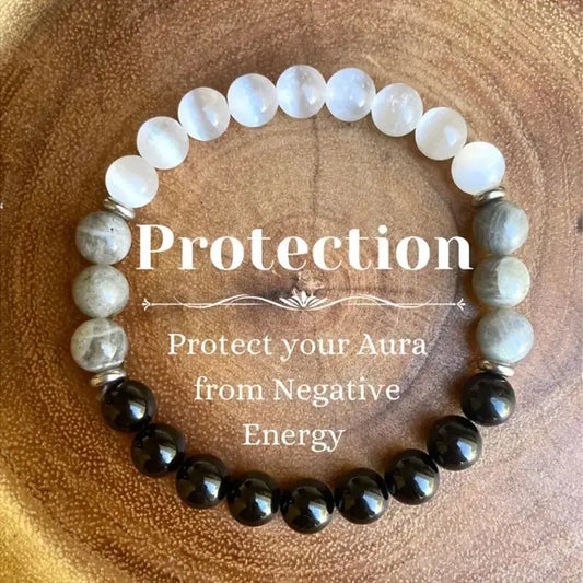 AuraGuard™ Natural Stone Bracelet