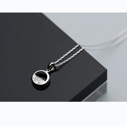 Crystal Glow Pendant Necklace
