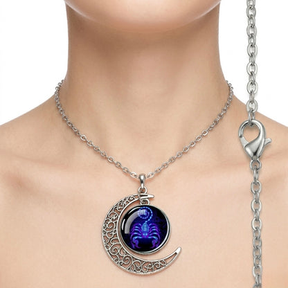 Zodiac Glow Pendant Necklaces