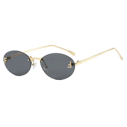 Flektro™ – Rimless Cat-Eye Ovals