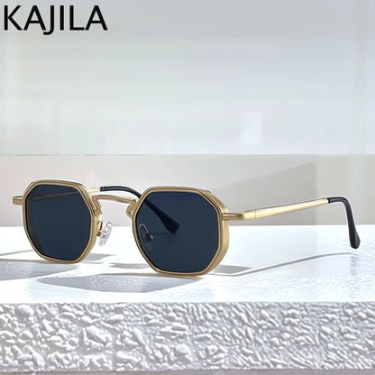 HexaShades™ 2025 – Steampunk Polygon Sunglasses