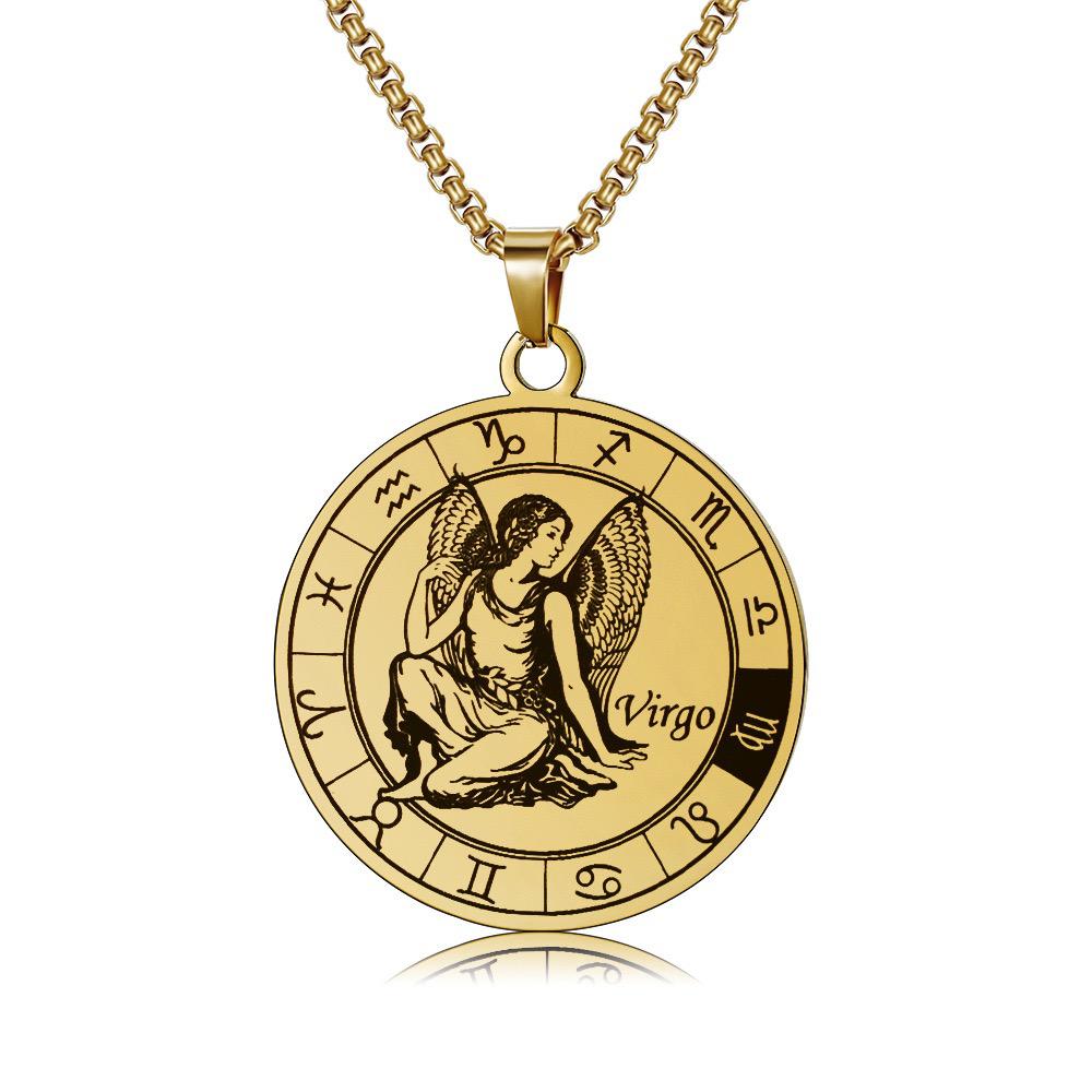 Zodiac Signet Pendant