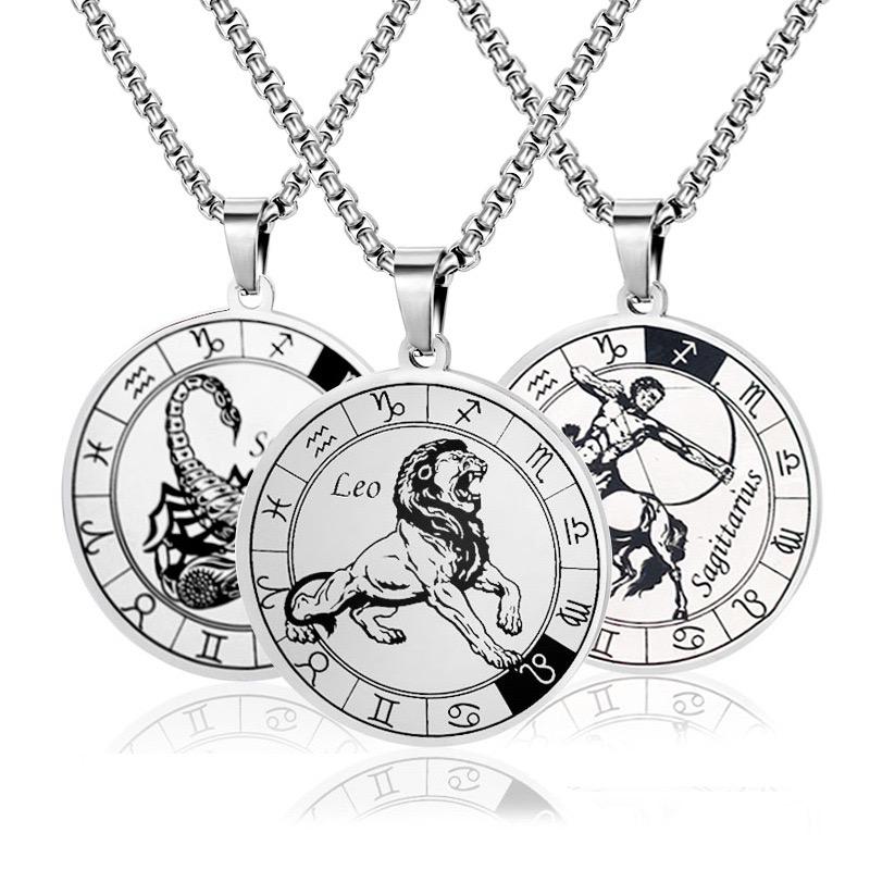 Zodiac Signet Pendant
