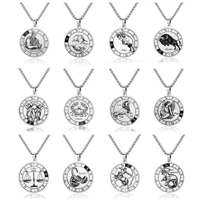 Zodiac Signet Pendant