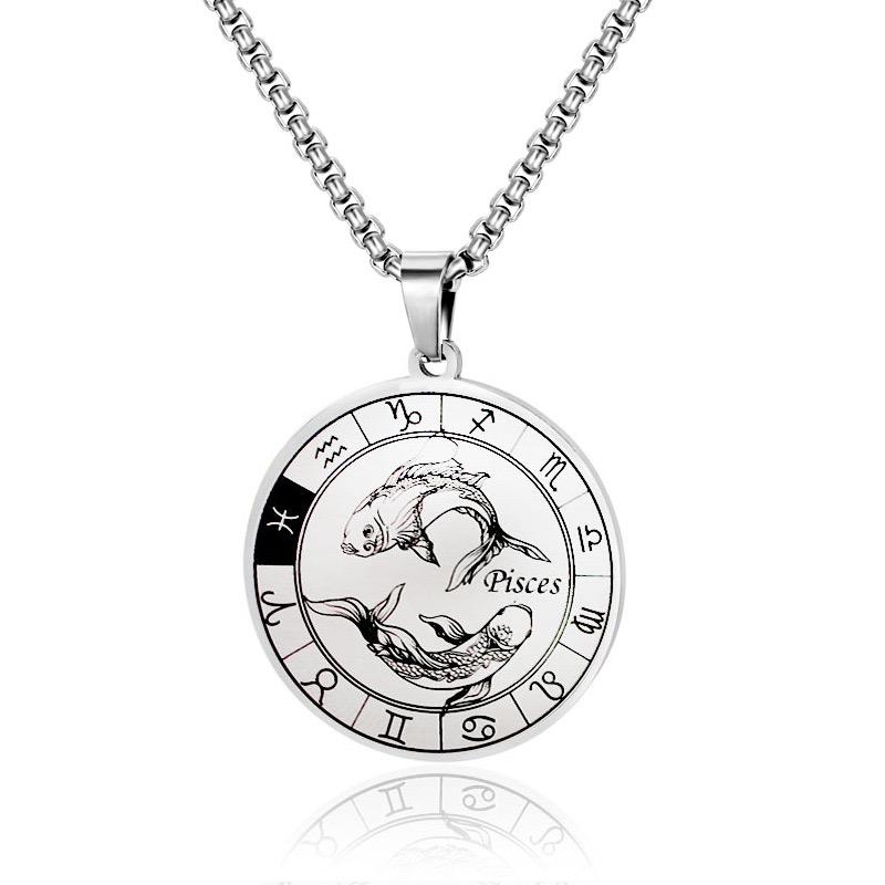 Zodiac Signet Pendant