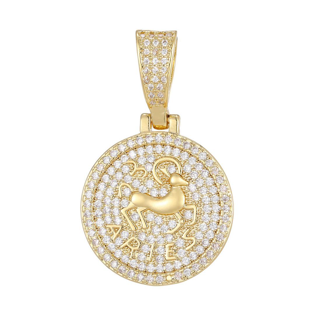 Celestial Luxe Zodiac Medallion