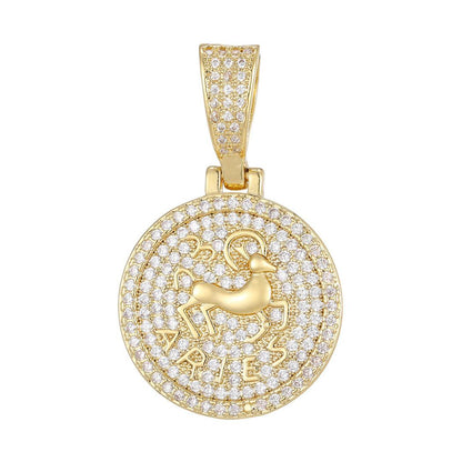 Celestial Luxe Zodiac Medallion