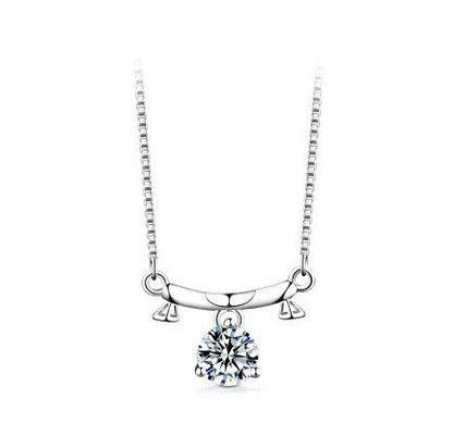 Zodiac Moissanite Necklace
