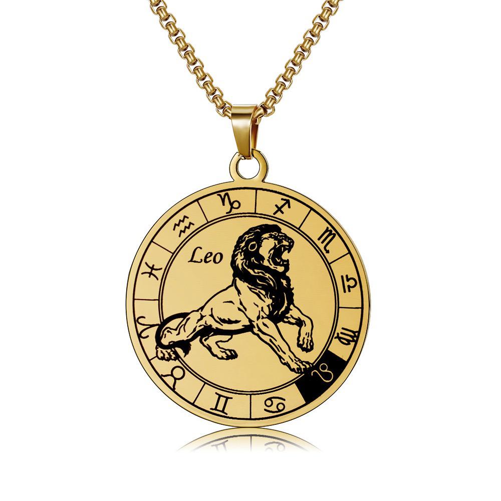 Zodiac Signet Pendant