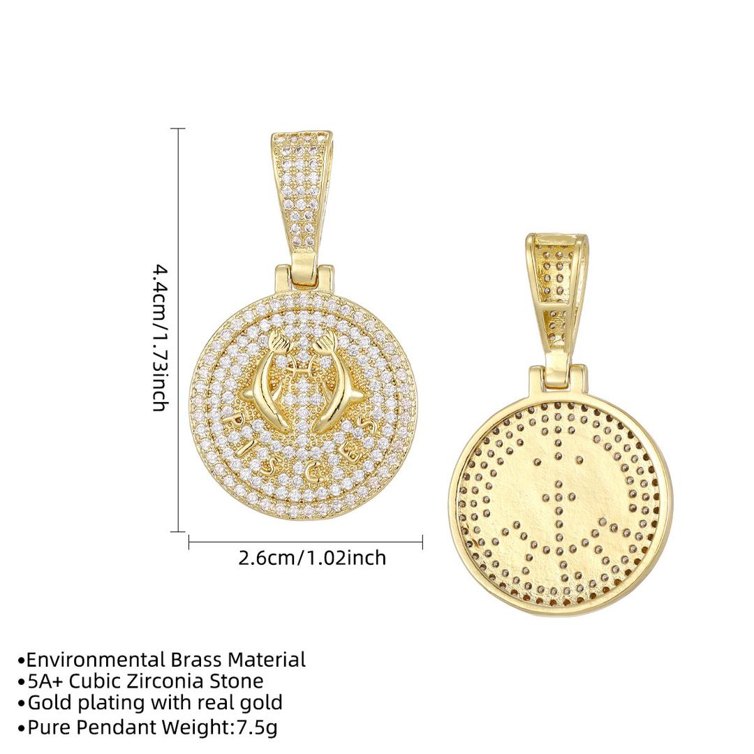 Celestial Luxe Zodiac Medallion