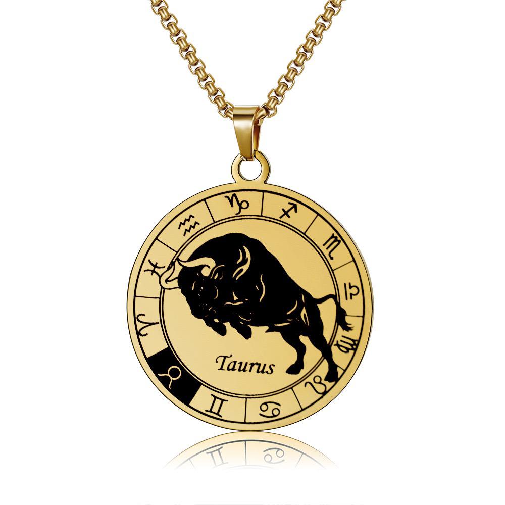 Zodiac Signet Pendant