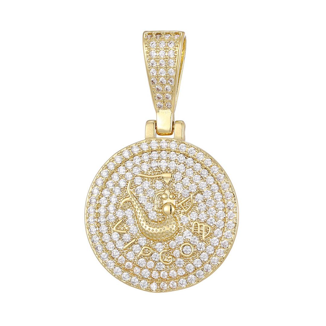 Celestial Luxe Zodiac Medallion