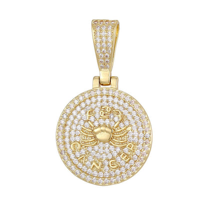 Celestial Luxe Zodiac Medallion